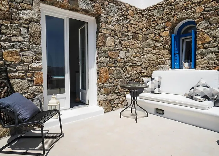 Mykonian Exclusive 3Bd Villa With Private Pool